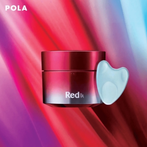 【日本直邮】POLA 宝丽 RED臻红 BA 紧致按摩面膜免洗式面膜85g 附按摩刮勺